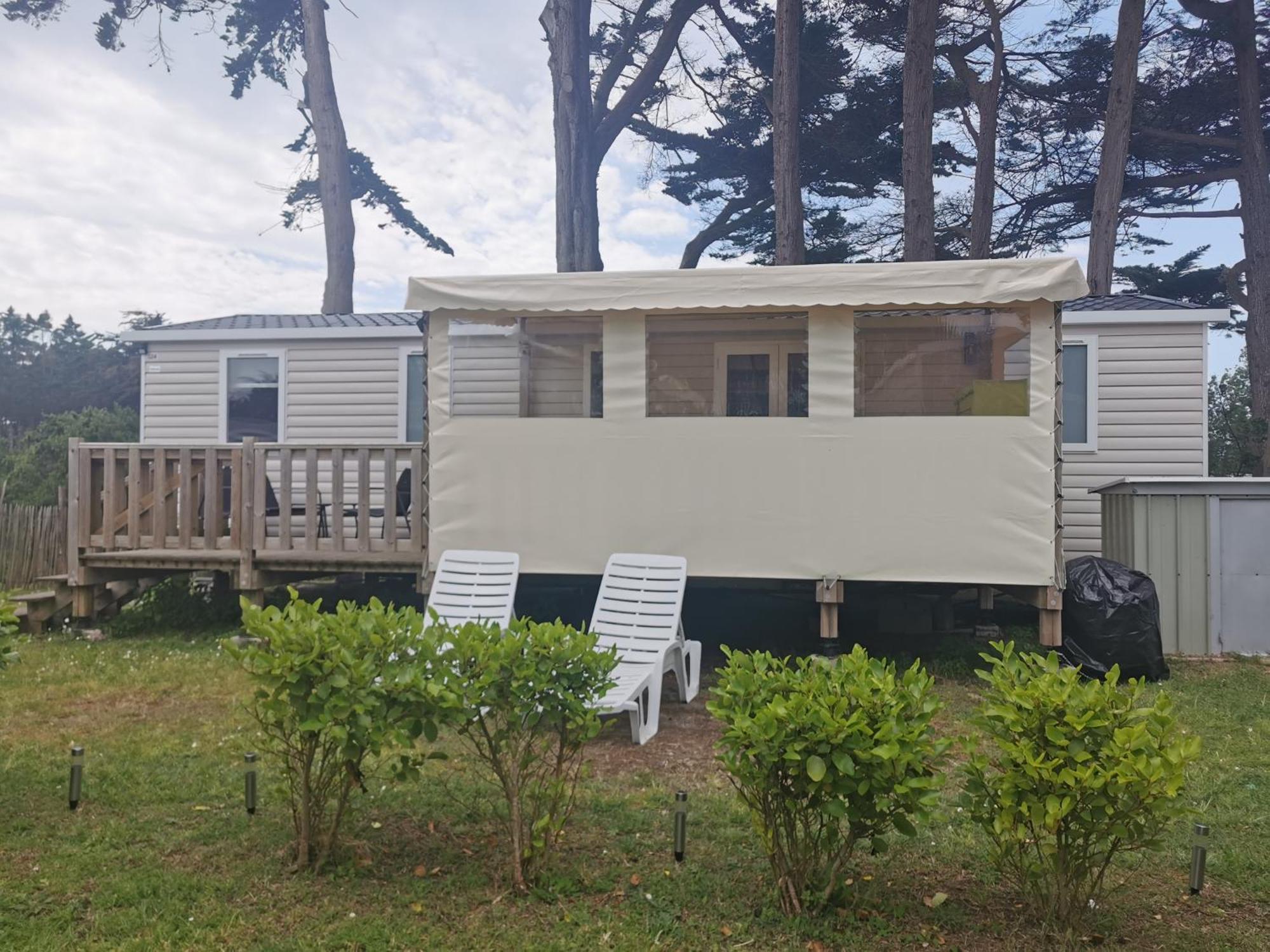 Mobilhome Vue Ocean La Costa Breizha Quiberon Kültér fotó