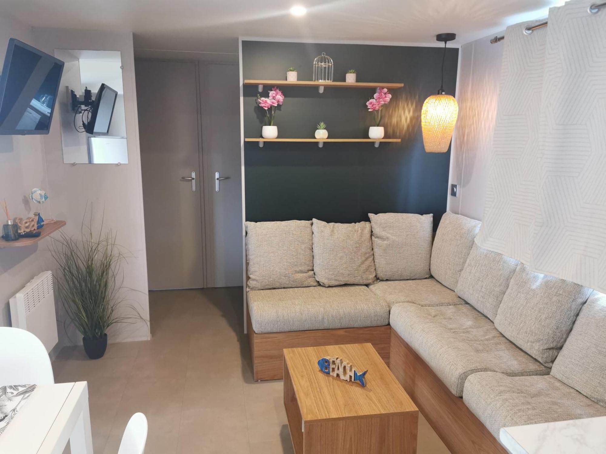 Mobilhome Vue Ocean La Costa Breizha Quiberon Kültér fotó